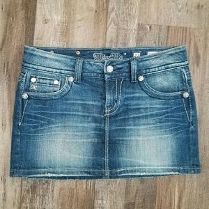 Miss Me Denim Skirt